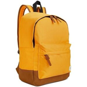 Sun + Stone Yellow and Brown Backpack with Adjustable Straps